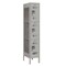 Salsbury Industries 3 Tier Vented Locker, 12"Wx66"Hx18"D, 3 Door, Gray, Unassembled 73158GY-U - alternate 1